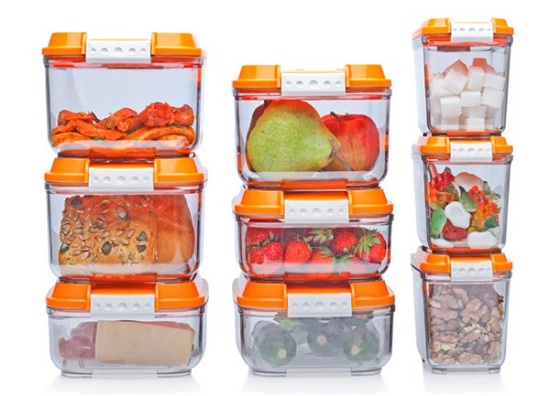 хранение пищи в пластиковых контейнерах