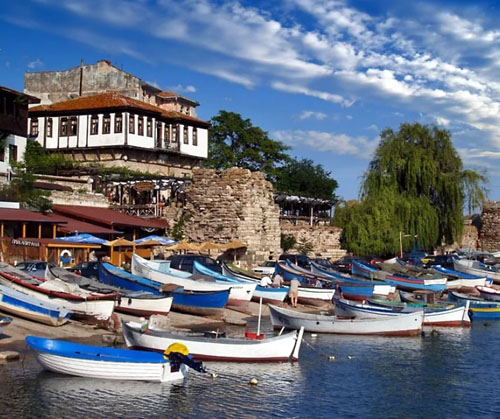 Несебр, курорт в Болгарии, фото
