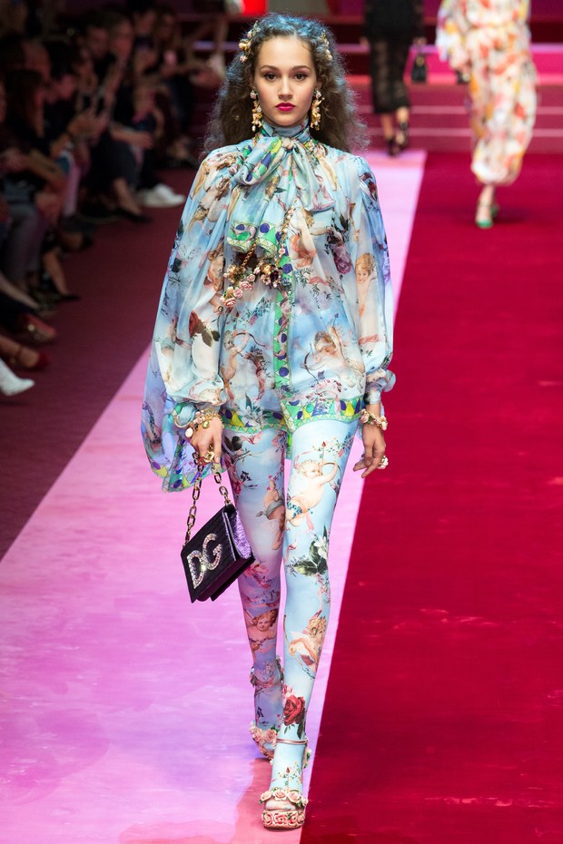 обзор модной коллекции Dolce & Gabbana весна-лето 2018