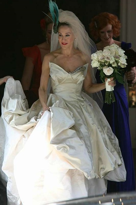 свадебное платье - керри бредшоу
