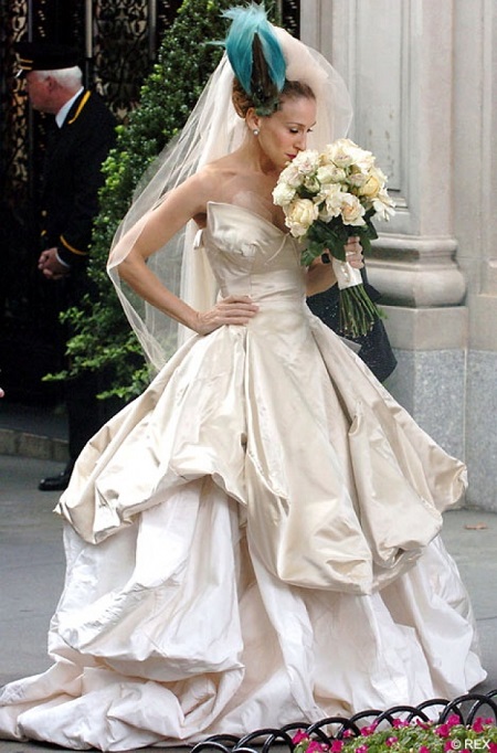 свадебное платье керри из фильма секс в большом городе