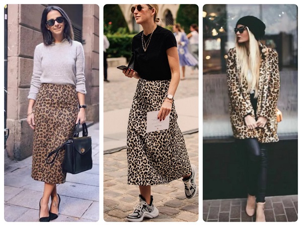 леопардовый принт - женская мода весна 2019