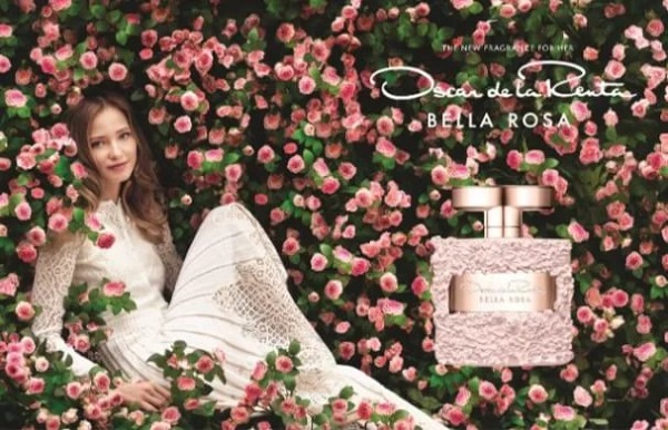 реклама аромата белла роза от оскар де ларента