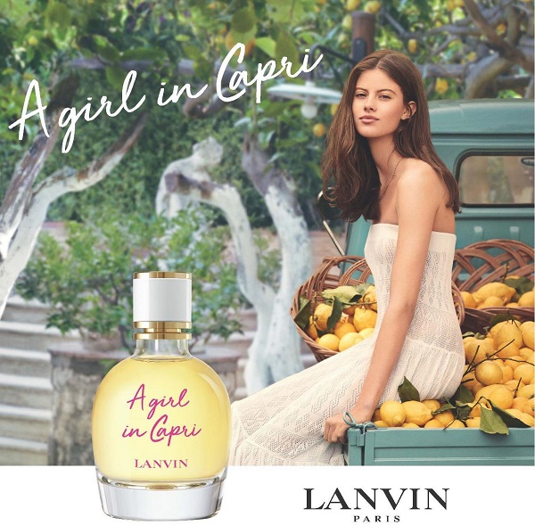 lanvin a girl in a capri - женская парфюмерная вода на лето, обзор