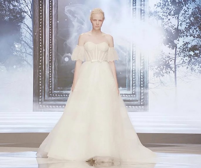 модная коллекция свадебных платьев 2022 Blumarine